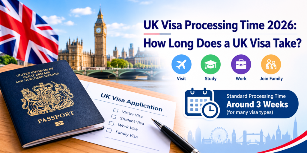 UK visitor visa processing time 2026 for Indian applicants