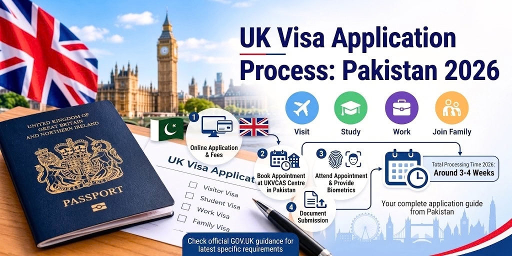 UK Visa Application Process in Pakistan